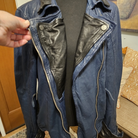 Bano eeMee Leather Moto Jacket - Picture 9 of 14